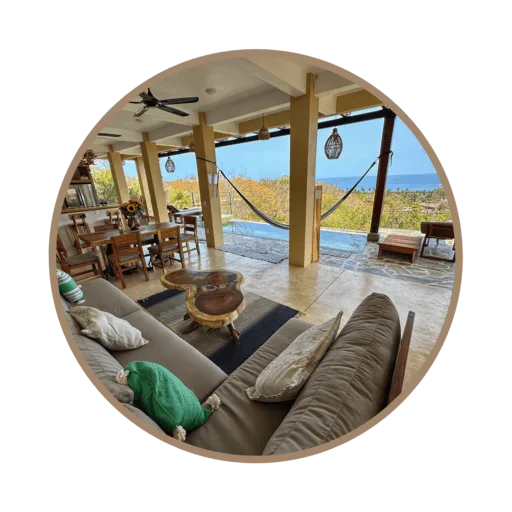 Ícono de sala abierta en Casa La Vista Mazunte