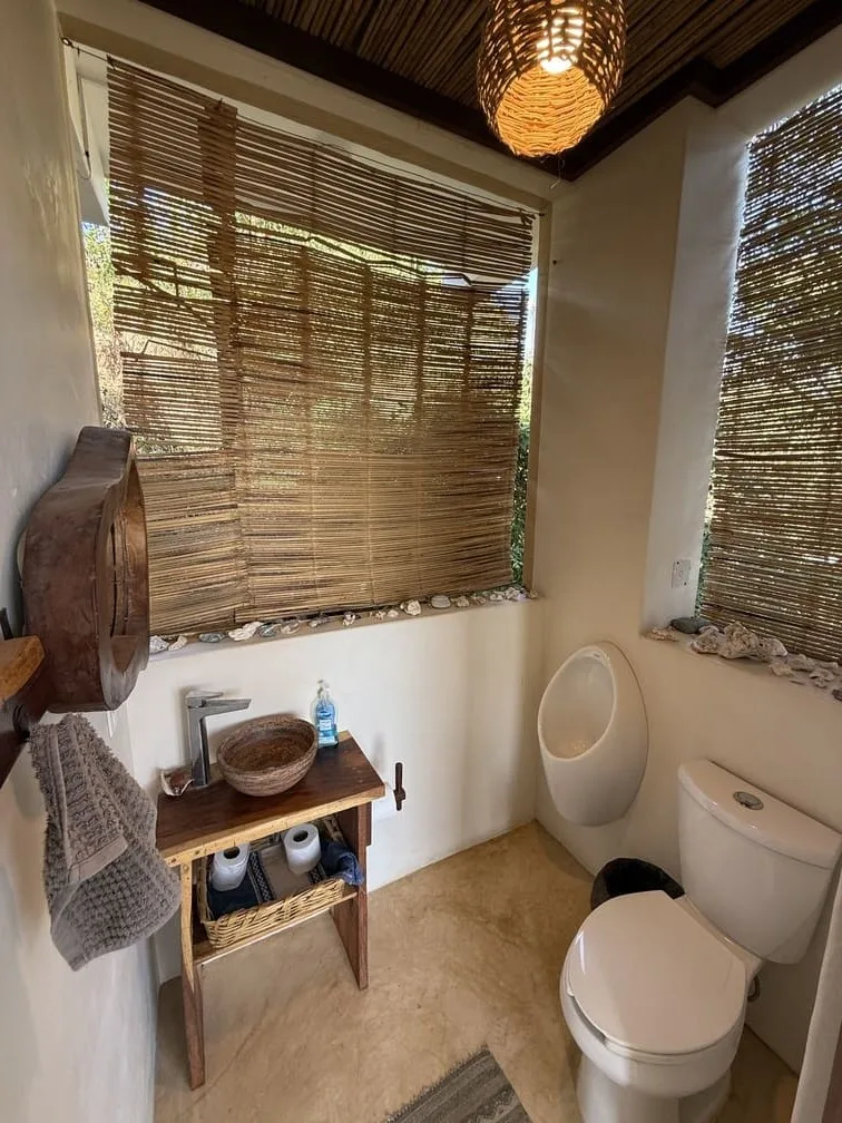 Baño comunal en Casa La Vista Mazunte, Oaxaca